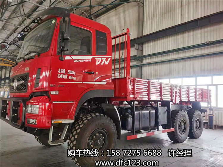 东风新汽六驱沙豹越野卡车图片参数---6x6六驱沙豹沙漠越野车