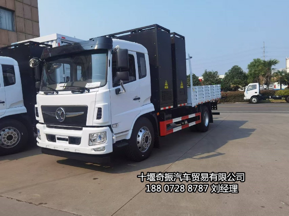 高压电源配电纯电动载货车  三相电源搭载电动厢式货车用于应急运输