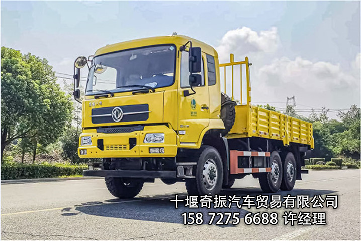 东风六驱越野载货汽车多少钱一辆 六驱210HP DFV2163GP6D1
