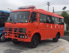四驱森林消防运兵客车，东风EQ6672ZTV客车运兵车参数