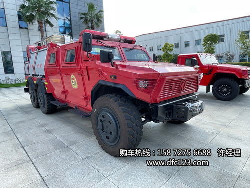 国六新款6x6驱动消防应急救援越野车价格